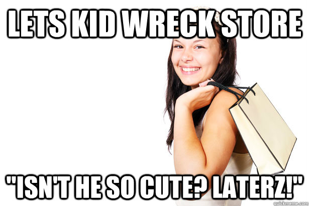 lets kid wreck store 