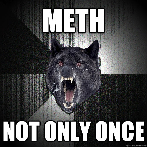 METH NOT ONLY ONCE  Insanity Wolf