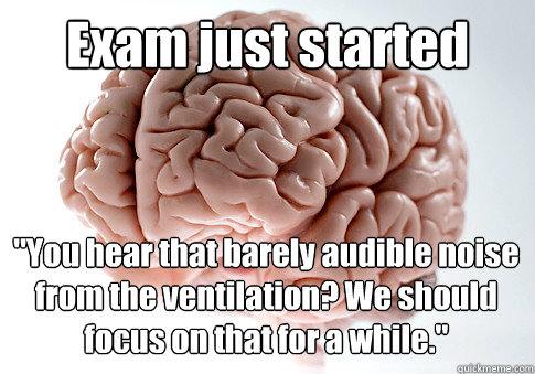 Exam just started 
