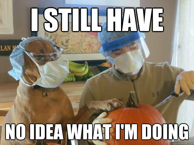 I still have No idea what i'm doing - Surgeon Dog - quickmeme.