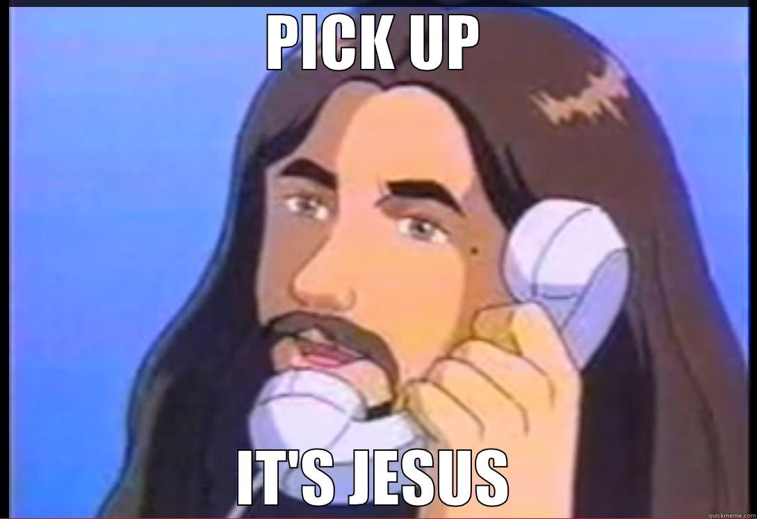 JESUS PHONE - PICK UP IT'S JESUS Misc