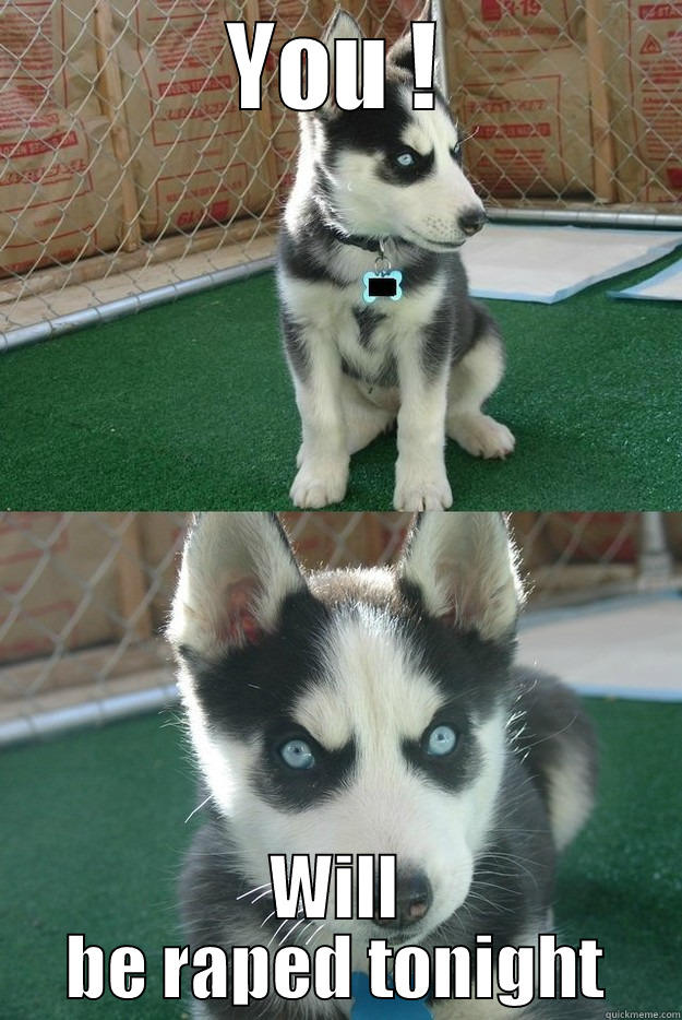 YOU ! WILL BE RAPED TONIGHT Insanity puppy