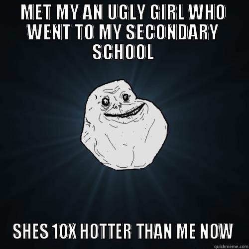 MET MY AN UGLY GIRL WHO WENT TO MY SECONDARY SCHOOL SHES 10X HOTTER THAN ME NOW Forever Alone