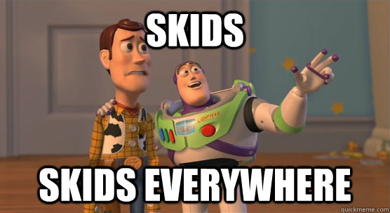 Skids Skids Everywhere  Toy Story Everywhere