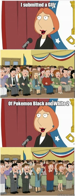 I submitted a GIF Of Pokemon Black and White 2  911 lois