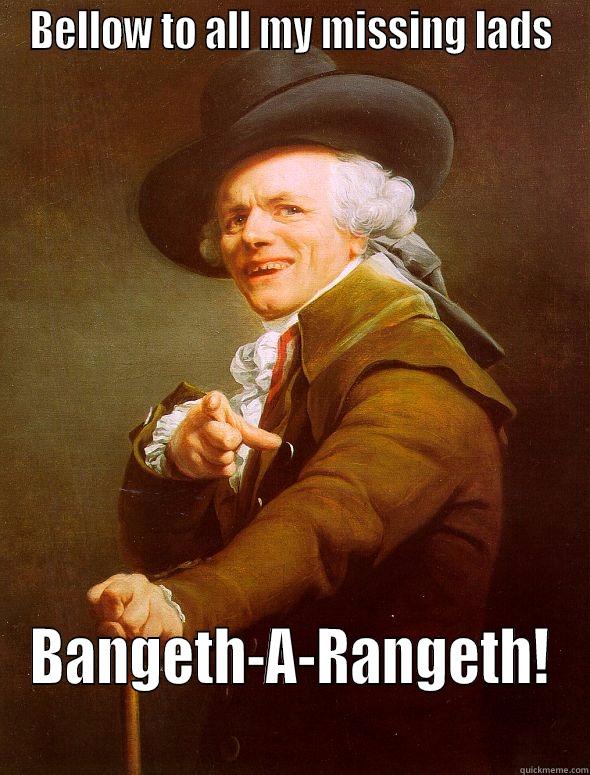 Skrillex Bangarang - BELLOW TO ALL MY MISSING LADS BANGETH-A-RANGETH! Joseph Ducreux