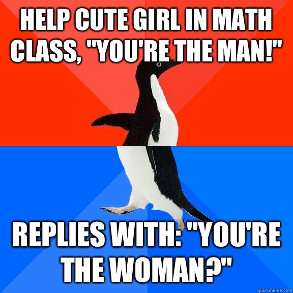 Help cute girl in math class, 