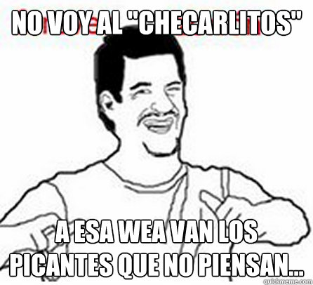 No voy al 