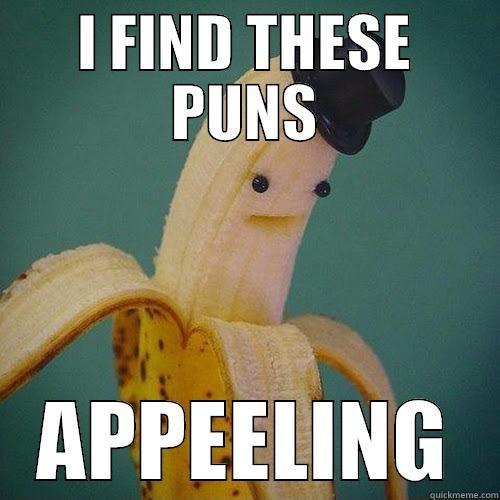 I FIND THESE PUNS APPEELING Misc