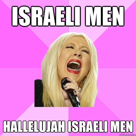 israeli men hallelujah israeli men  Wrong Lyrics Christina