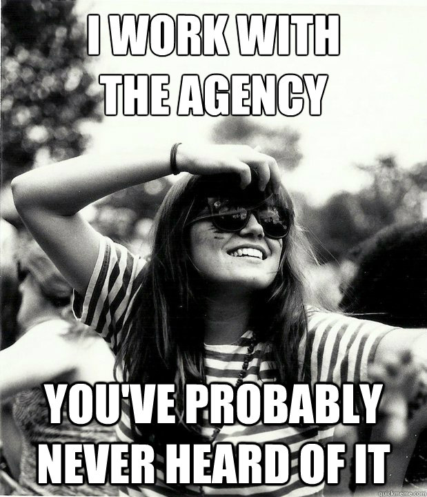 i work with 
the agency you've probably never heard of it  Georgetown Hipster