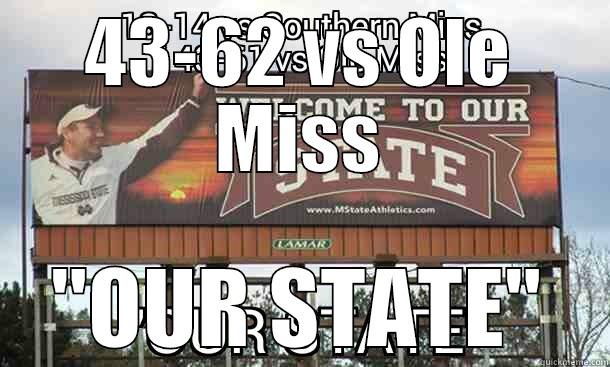 43-62 VS OLE MISS 