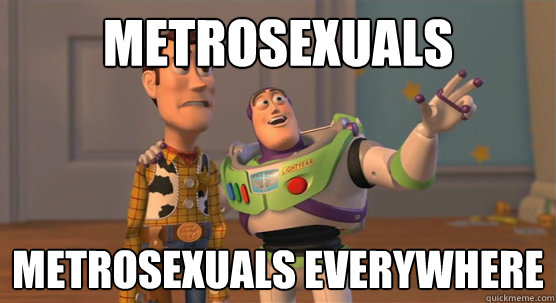 Metrosexuals Metrosexuals everywhere  Toy Story Everywhere