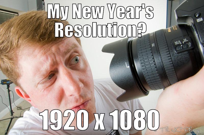 MY NEW YEAR'S RESOLUTION? 1920 X 1080 Misc