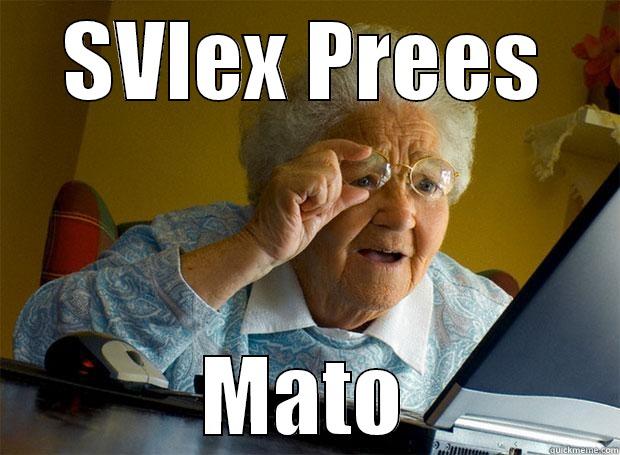 SVLEX PREES MATO Grandma finds the Internet