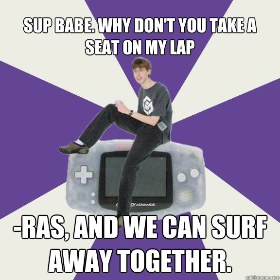 Sup babe. Why don't you take a seat on my Lap -ras, and we can surf away together.  Nintendo Norm