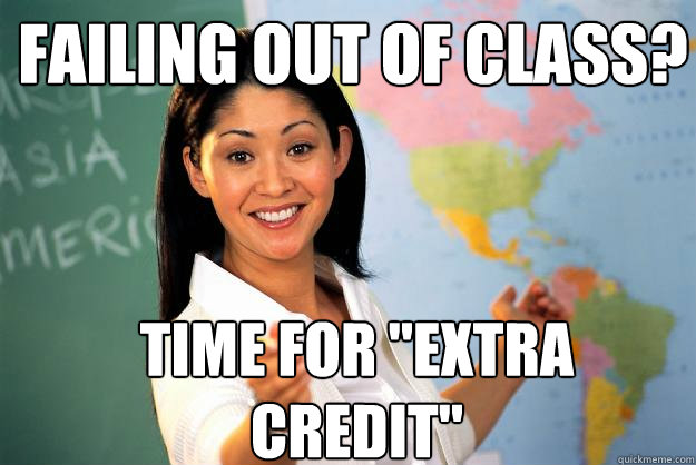 Failing out of class? Time for 