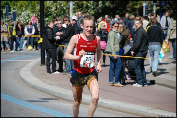    Ridiculously Unlucky Marathoner