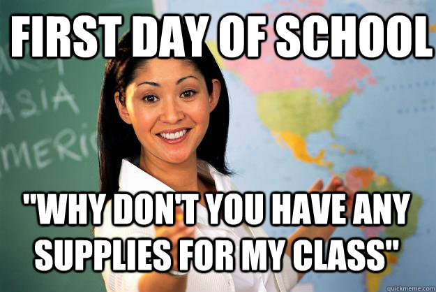 First day of school 