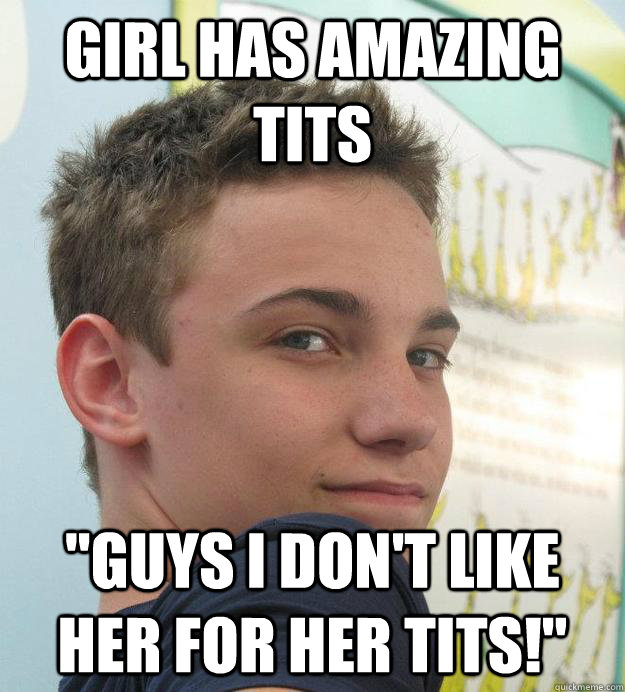 Girl has amazing tits 