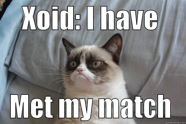 XOID: I HAVE MET MY MATCH Grumpy Cat