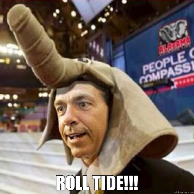  ROLL TIDE!!!  