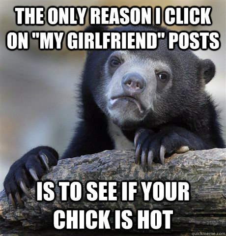 The only reason i click on 