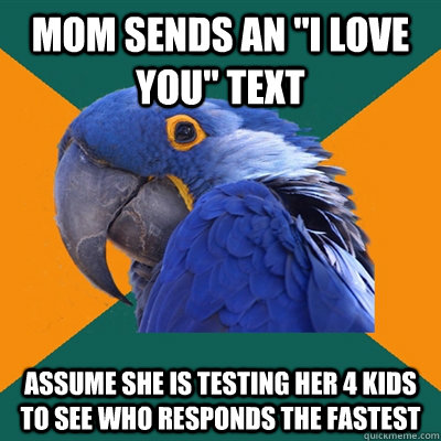 Mom sends an 