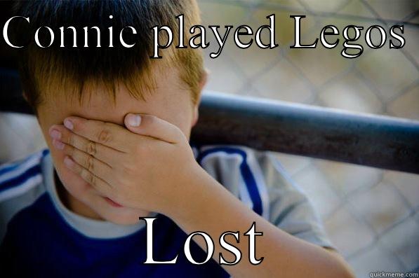 CONNIE PLAYED LEGOS  LOST Confession kid