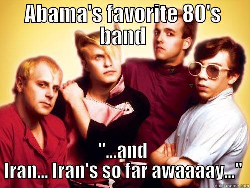 ABAMA'S FAVORITE 80'S BAND 