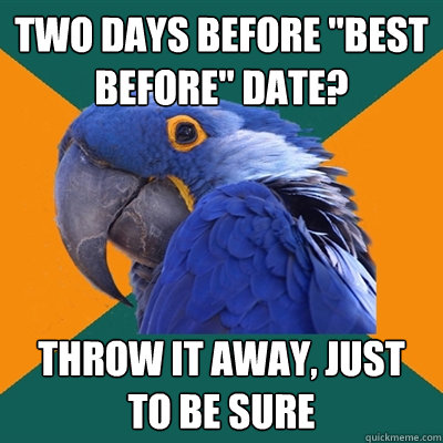 two days before 