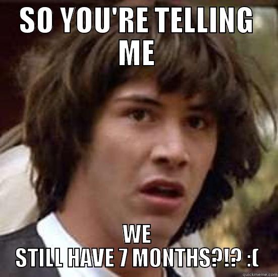 SO YOU'RE TELLING ME WE STILL HAVE 7 MONTHS?!? :( conspiracy keanu