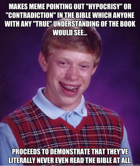 Makes meme pointing out 