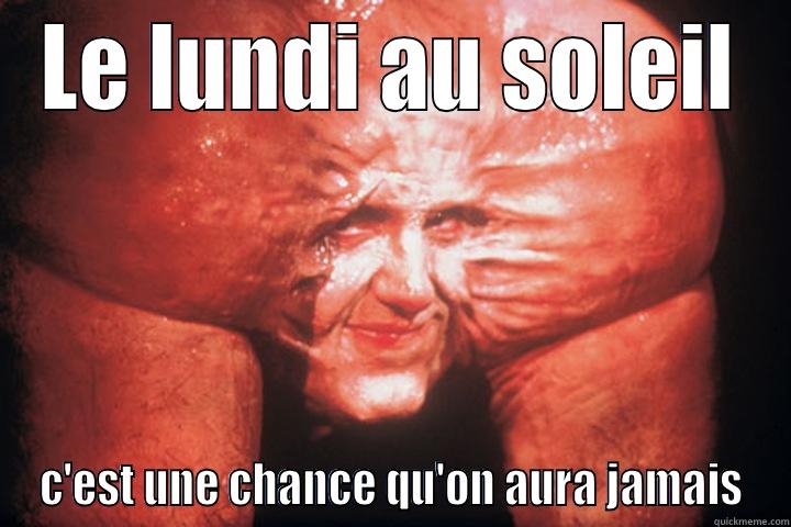 LE LUNDI AU SOLEIL C'EST UNE CHANCE QU'ON AURA JAMAIS Misc