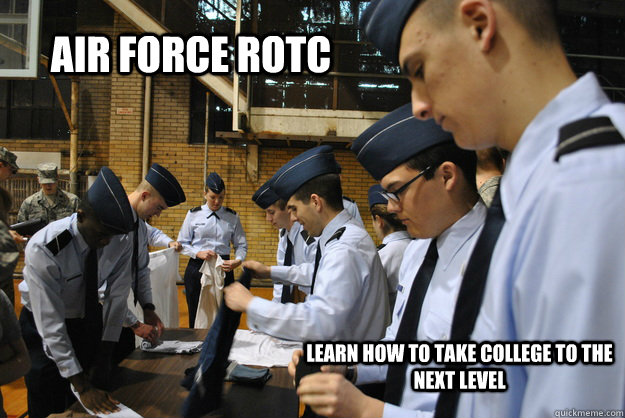 Air Force ROTC Learn how to take college to the next level  AFROTC