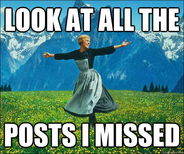 look at all the  posts I missed - look at all the  posts I missed  Look At All The Fucks I Give