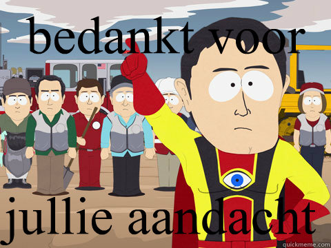 bedankt voor jullie aandacht - bedankt voor jullie aandacht  Captain Hindsight