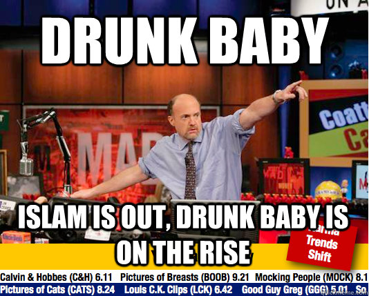 DRUNK BABY ISLAM IS OUT, DRUNK BABY IS ON THE RISE  Mad Karma with Jim Cramer
