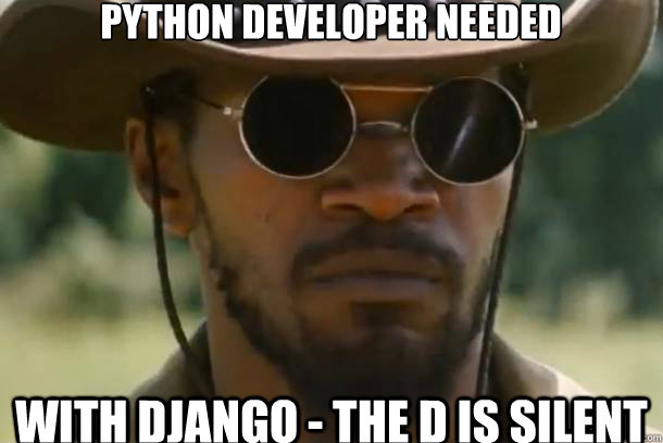 Python Developer Needed With Django - the D is silent  Django