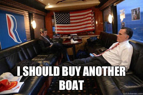  I should buy another boat   Sudden Realization Romney