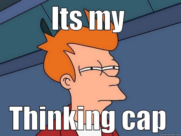 ITS MY THINKING CAP Futurama Fry