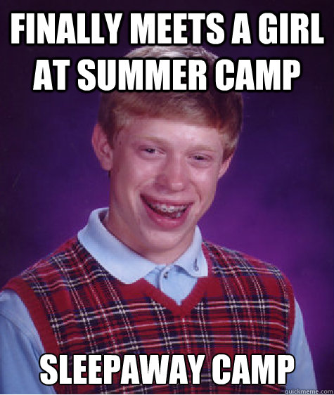 Finally meets a girl at summer camp Sleepaway Camp  - Finally meets a girl at summer camp Sleepaway Camp   Misc