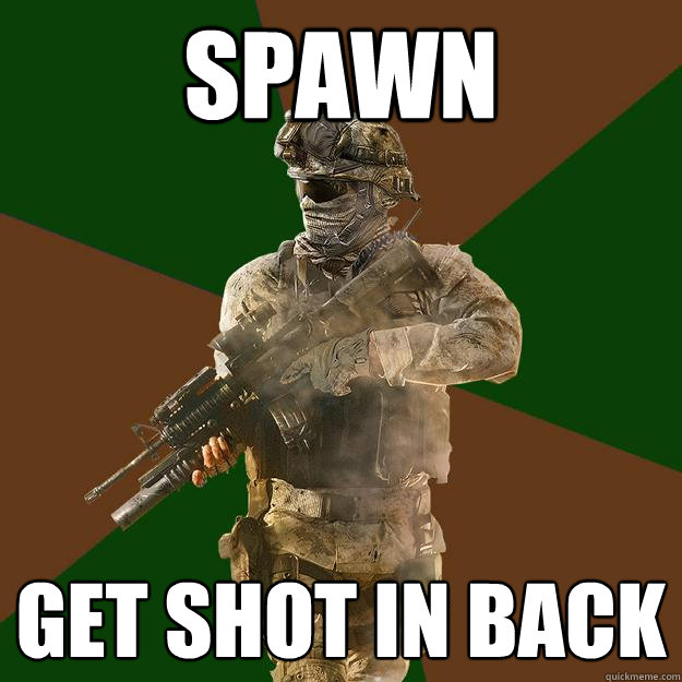 Spawn Get shot in back  Call of Duty Addict