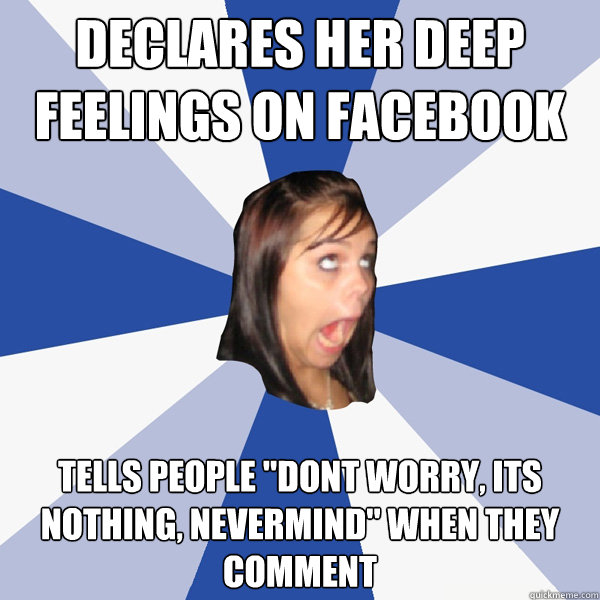 declares her deep feelings on facebook tells people 