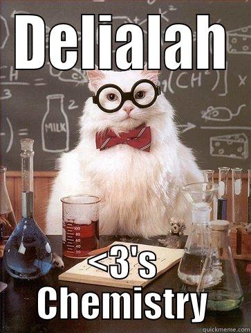DELIALAH <3'S CHEMISTRY Chemistry Cat