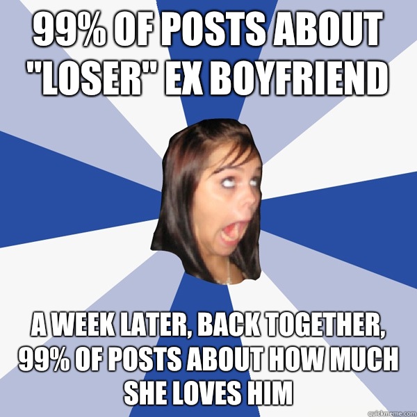 99% of posts about 