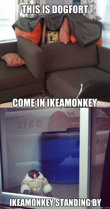 ikeamonkey standing by - ikeamonkey standing by  Misc