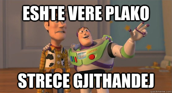 Eshte Vere plako Strece Gjithandej  Toy Story Everywhere