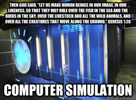 Then God said, 