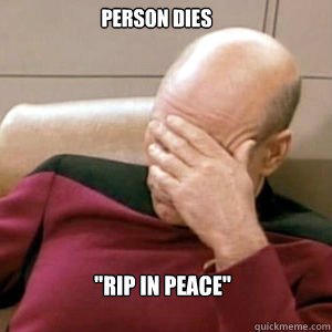 PERson dies 